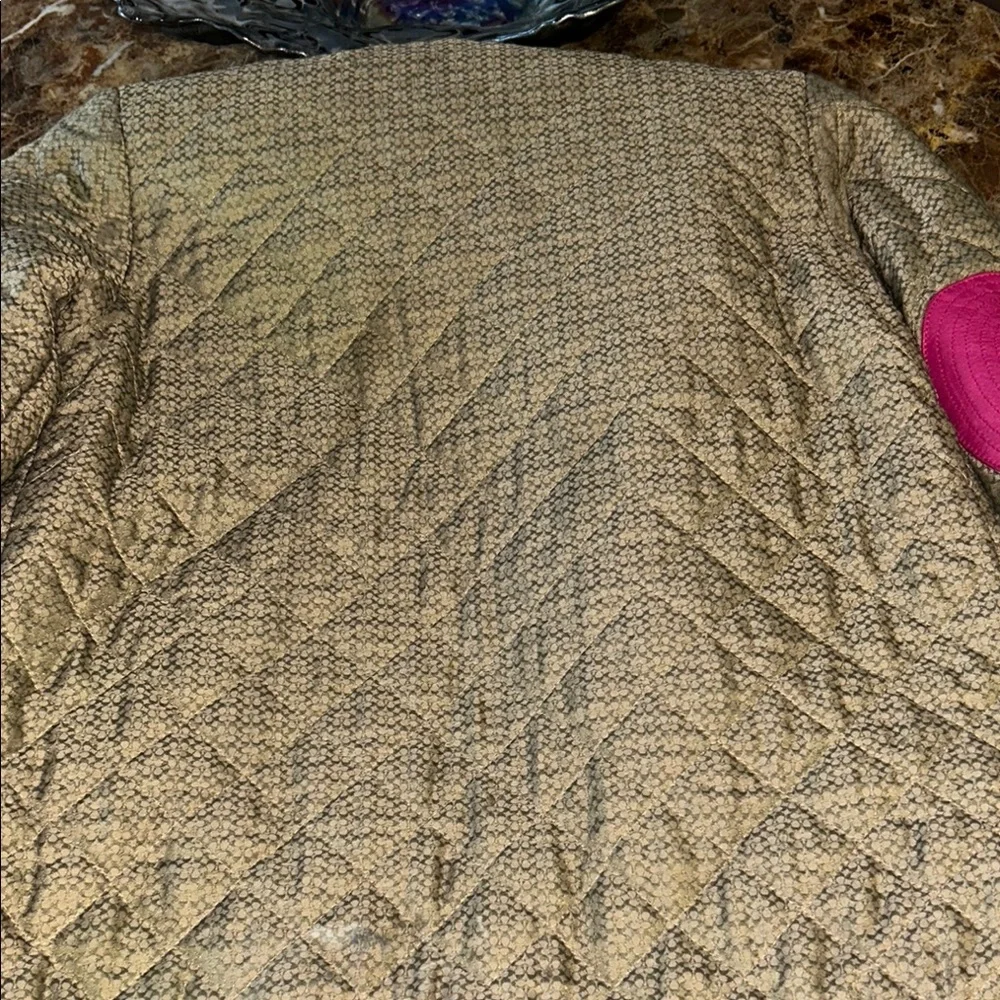 Coach girl,Quilted Jacket with Pink Accents - Picture 6 of 9